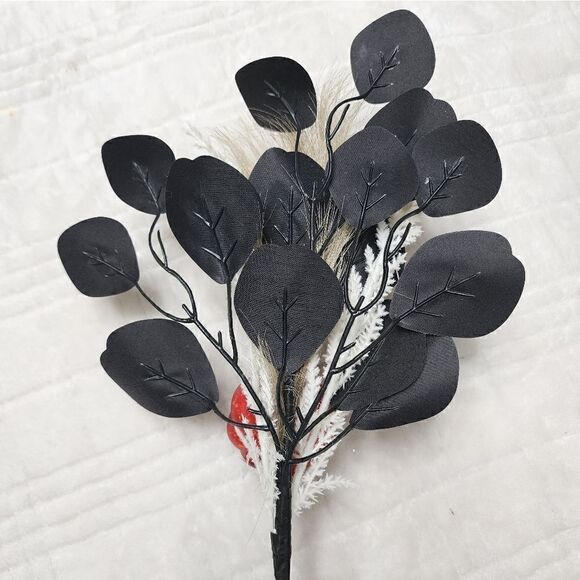 New Lot of 3 Halloween 16 in Height Orange Mini Pumpkin Foam Decorative Pick - Picture 5 of 6